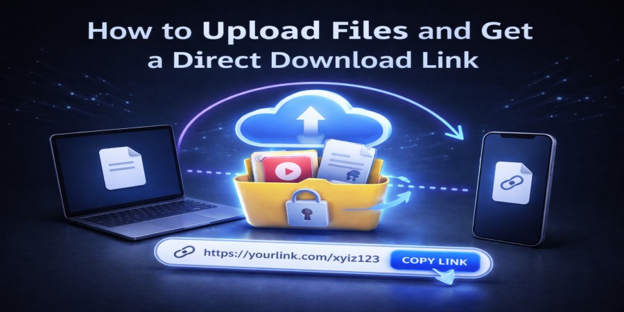 How to Upload Files and Get a Direct Download Link