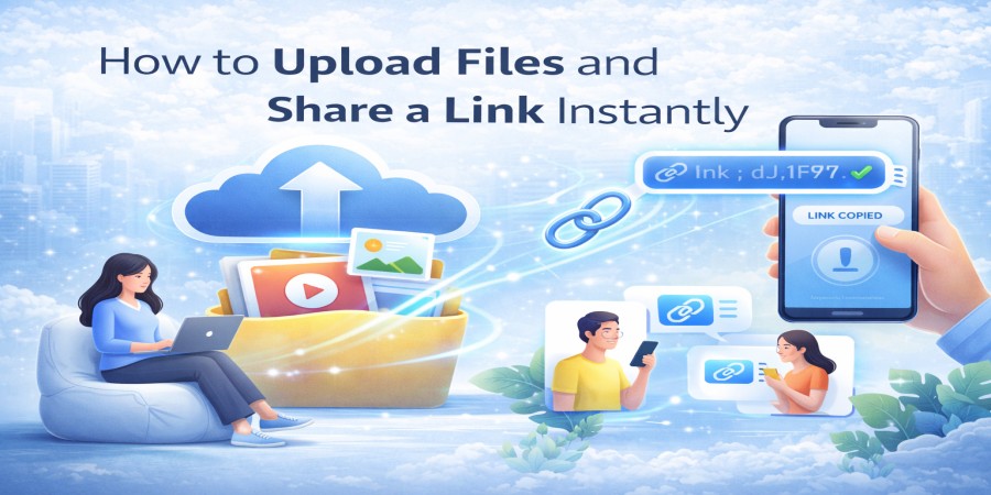 How to Upload Files and Share a Link Instantly