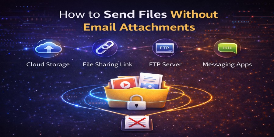 How to Send Files Without Email Attachments