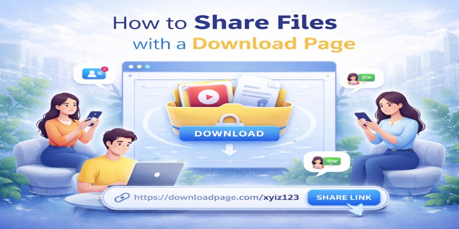 How to Share Files with a Download Page