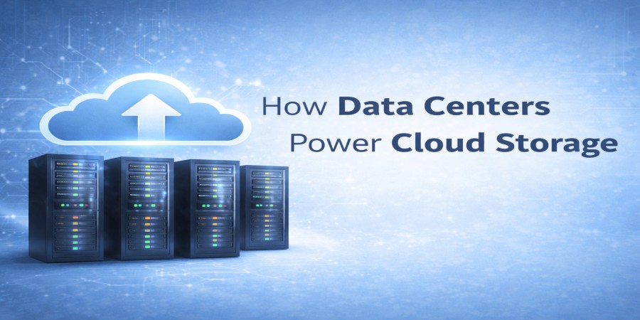 How Data Centers Power Cloud Storage