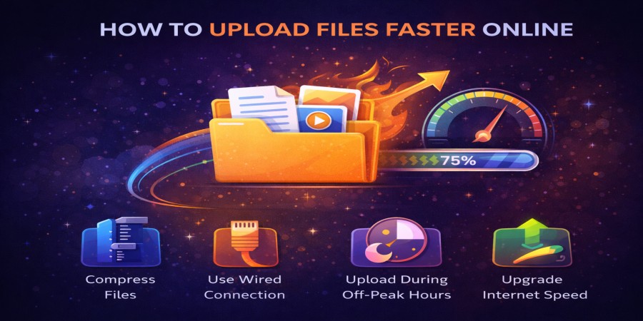 How to Upload Files Faster Online