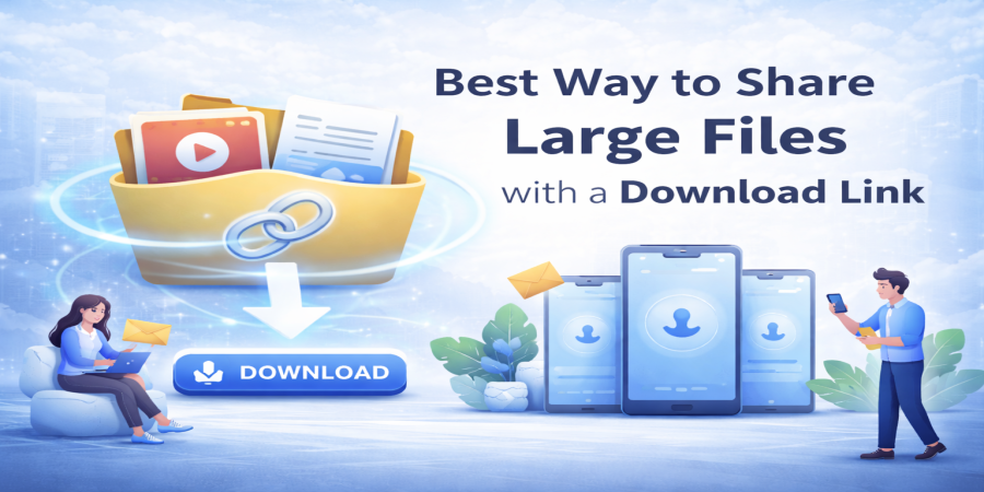 Best Way to Share Large Files with a Download Link