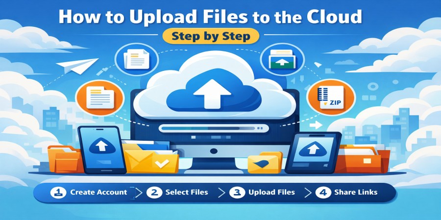 How to Upload Files to the Cloud Step by Step (Beginner Guide 2026)