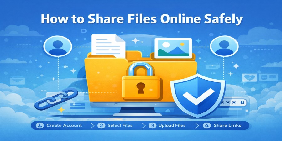 How to Share Files Online Safely (Complete Guide 2026)